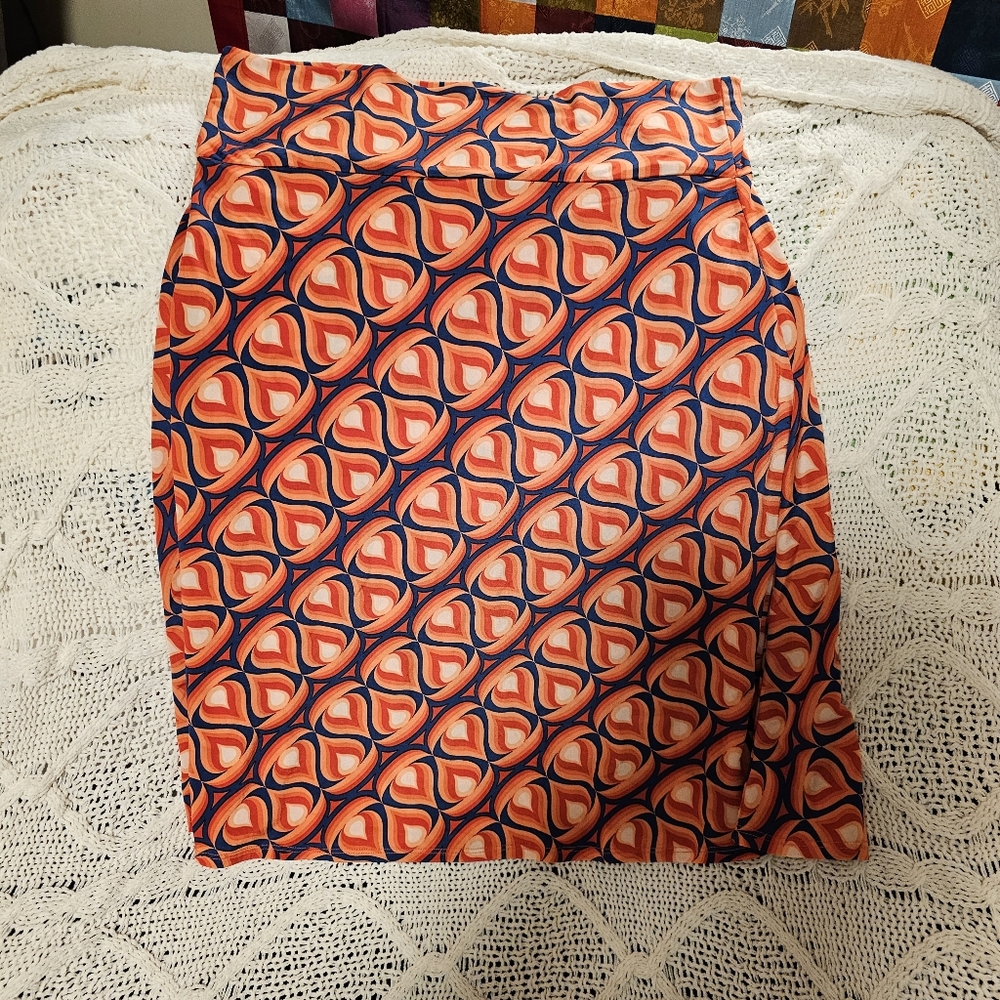 LuLaRoe midi skirt